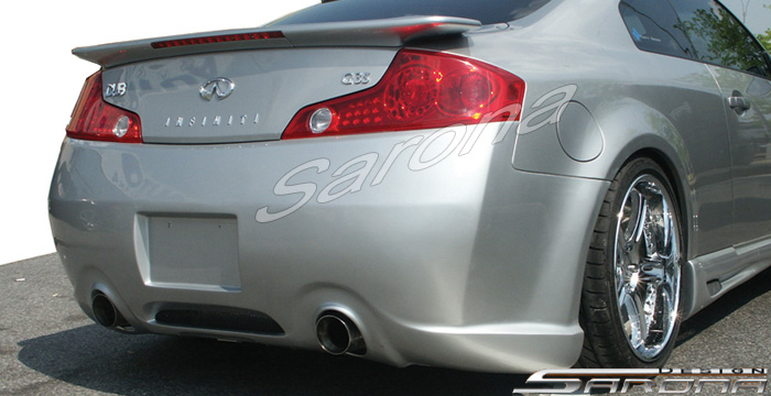 Custom Infiniti G35 Coupe Rear Bumper  (2003 - 2007) - $690.00 (Part #IF-002-RB)